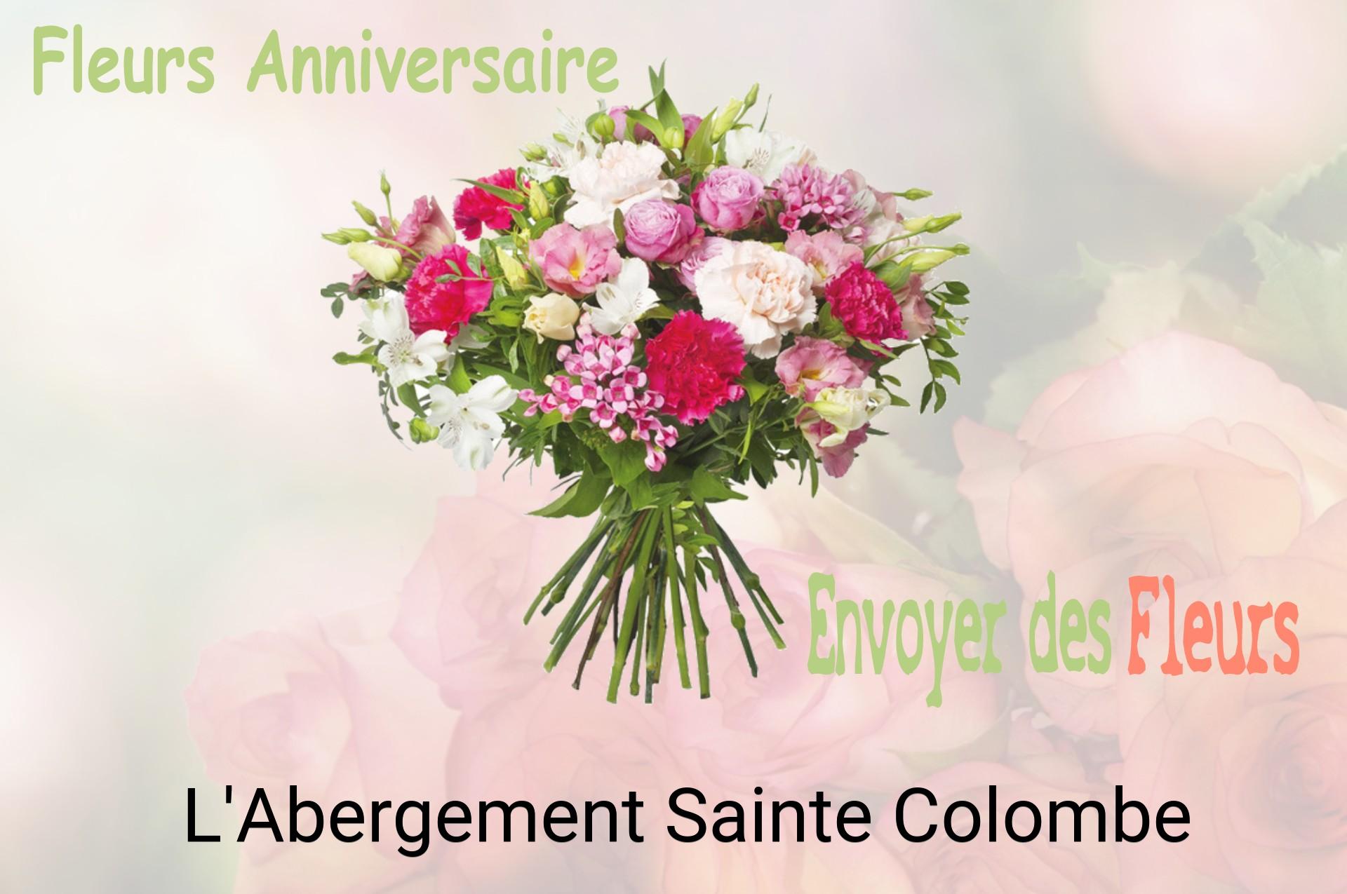 Bouquet de fleurs d’anniversaire livré à L'Abergement-Sainte-Colombe