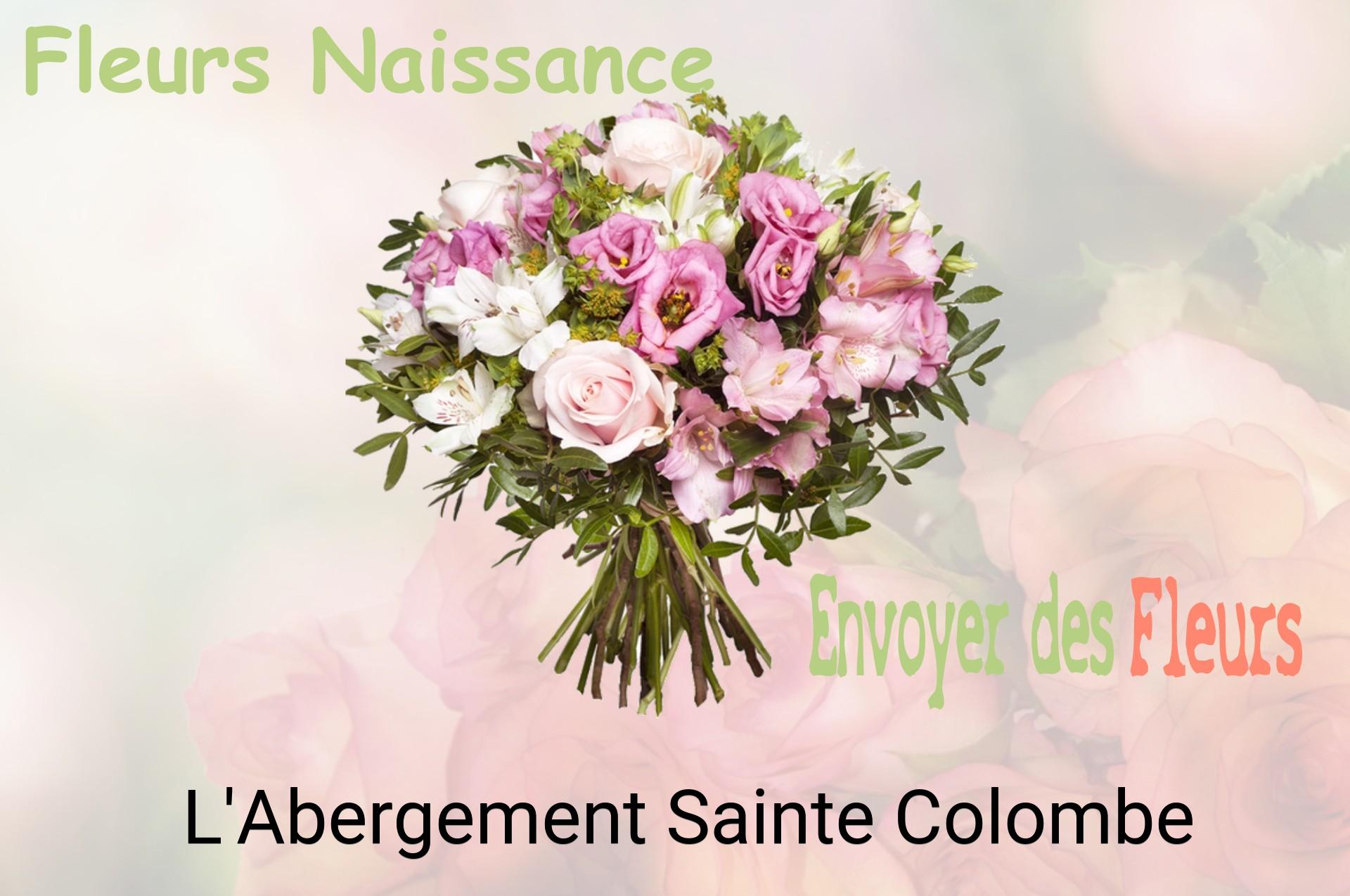 Bouquet de fleurs de naissance livré à L'Abergement-Sainte-Colombe